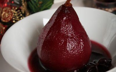 Poires Pochées